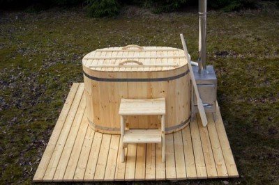 Houten hot tub Ofuro Spar