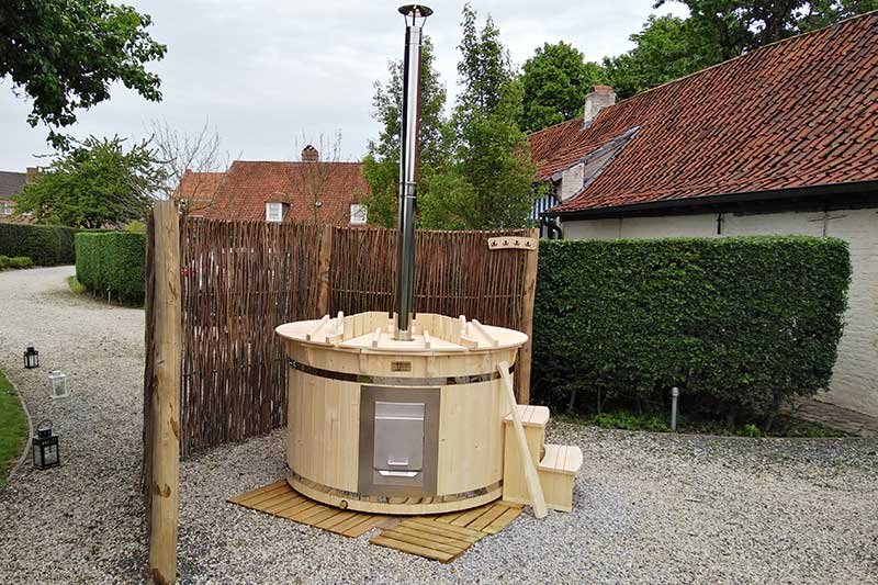 Bain nordique en bois