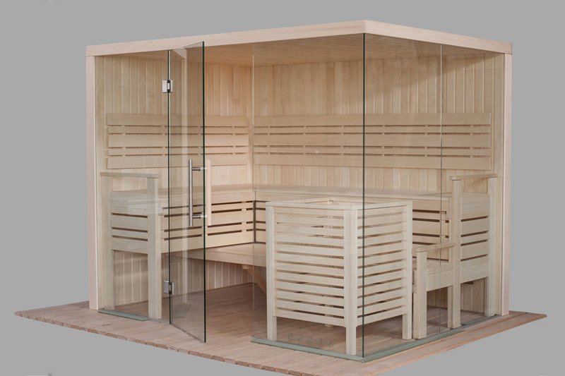 Sauna interieur en bois