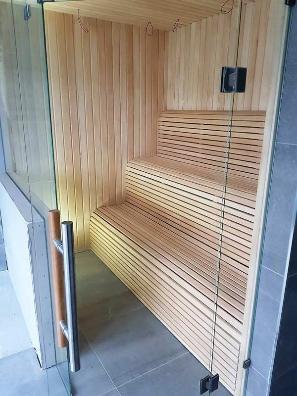 Sauna interieur en bois