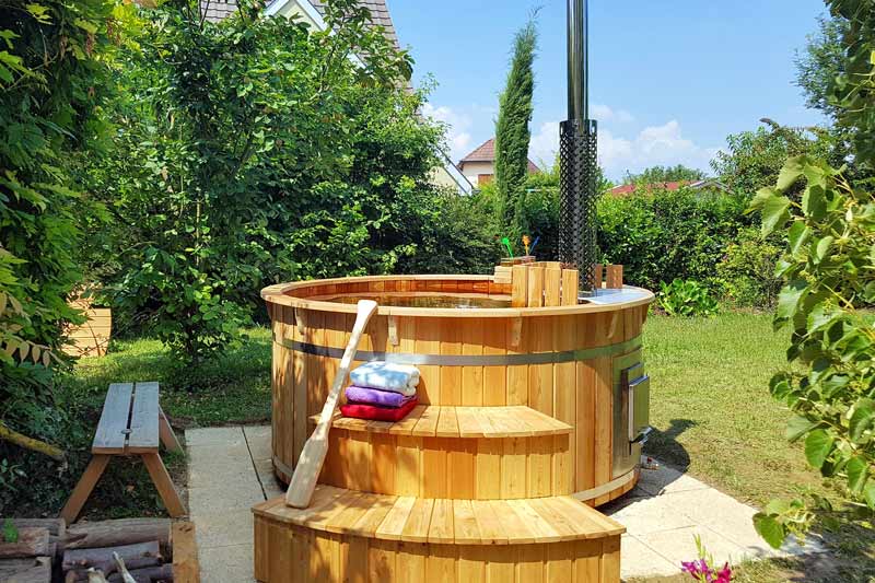veiling Collega Buitenland Houten hot tub| FOREST SPA