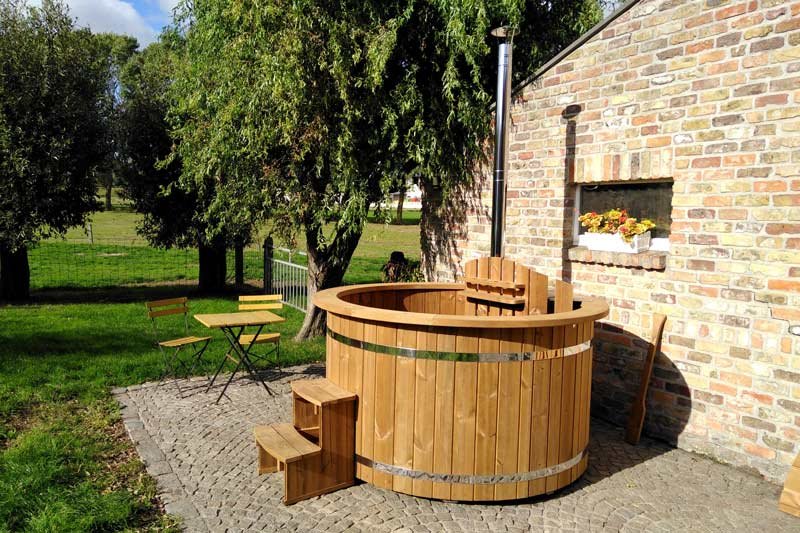 gas Verdorde slaaf Houten hot tub| FOREST SPA