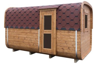 sauna baril rectangulaire
