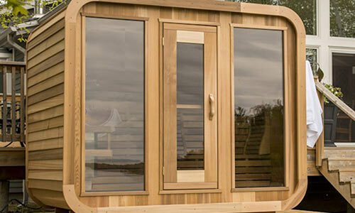 DELUXE BARREL SAUNA Sauna deluxe
