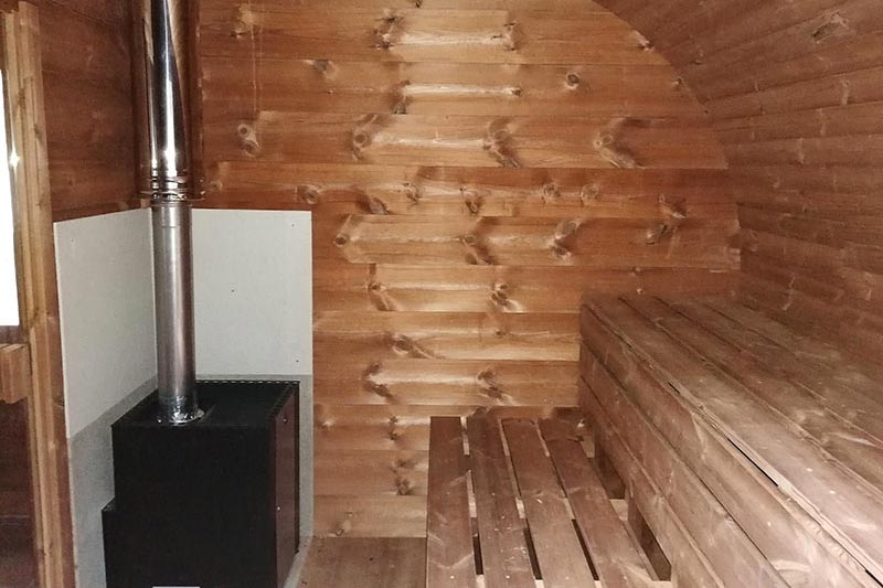 Sauna ovale