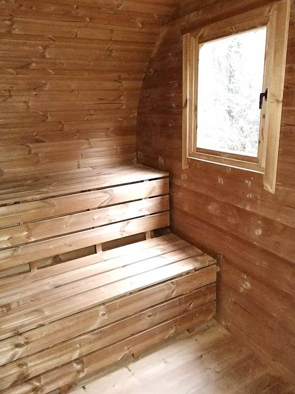 Sauna ovale