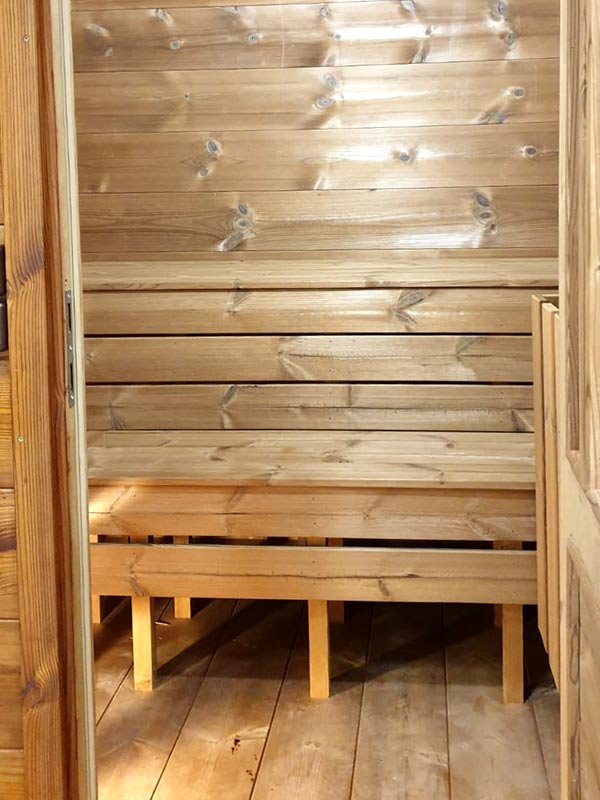 Sauna ovale